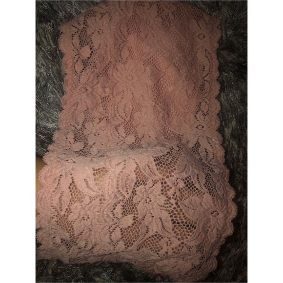 Pink lace bandeau bralette - Picture 5 of 5